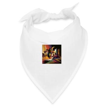 The Bauhaus Legacy - Bandana Dreieckstuch - Weiß - Vorne