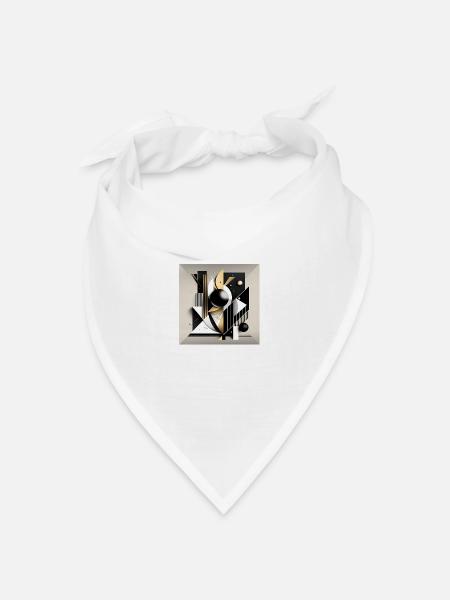 The Bauhaus Legacy - Bandana Dreieckstuch - Weiß
