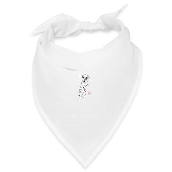 Medusa - Bandana Dreieckstuch - Weiß - Vorne