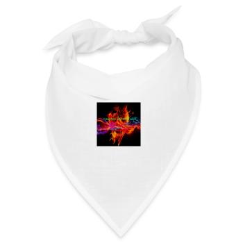 Chaoteb Gaming Team 1 - Bandana Dreieckstuch - Weiß - Vorne