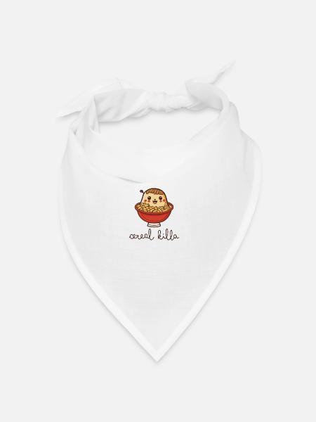 cereal killa - Bandana Dreieckstuch - Weiß