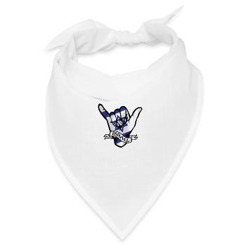 Israel Shaka - Bandana Dreieckstuch - Weiß - Vorne