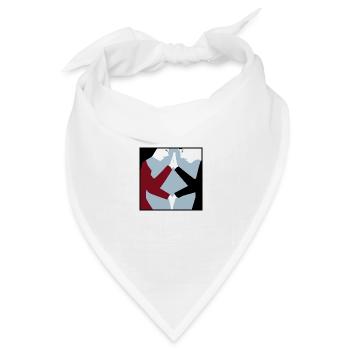 Verbindung - Bandana Dreieckstuch - Weiß - Vorne