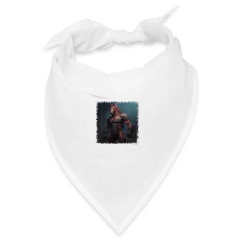 riding academy joke horseriding birthday - Bandana Dreieckstuch - Weiß - Vorne