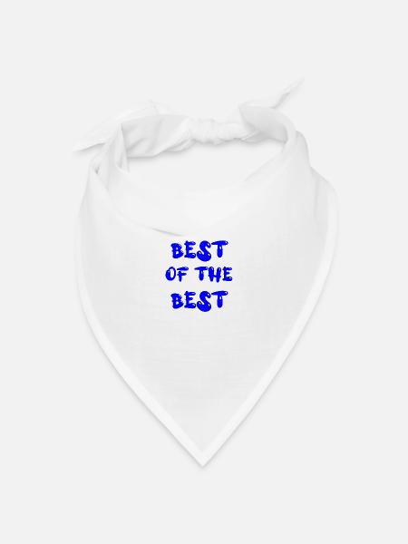 best of the best - Bandana Dreieckstuch - Weiß