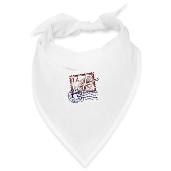 Bolu - Bandana Dreieckstuch - Weiß - Vorne