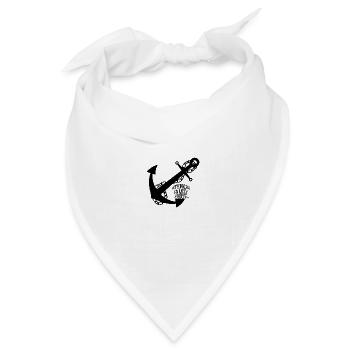 A.F.T Ancre - Bandana Dreieckstuch - Weiß - Vorne