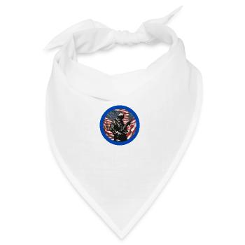 Veteranen,Veteran,Waffenstillstand,US-Armee,Marine, - Bandana Dreieckstuch - Weiß - Vorne