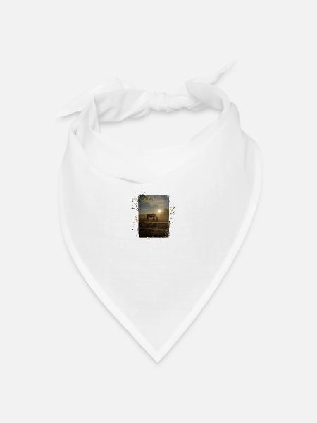 goldenmorning - Bandana Dreieckstuch - Weiß