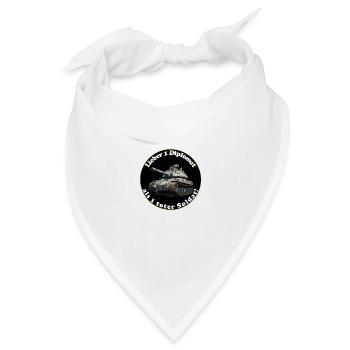 Diplomatie zum Beenden des Krieges - Bandana Dreieckstuch - Weiß - Vorne