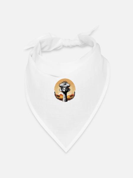 Emu - Bandana Dreieckstuch - Weiß