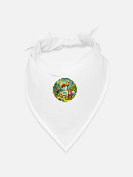 Dodo - Bandana Dreieckstuch - Weiß