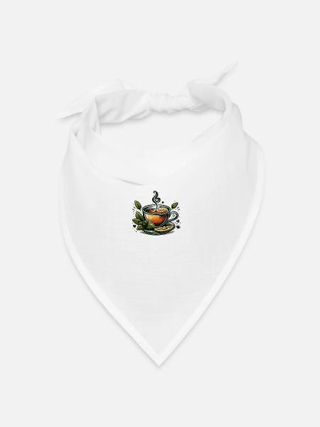 Tee - Bandana Dreieckstuch - Weiß