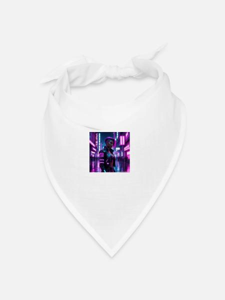 Future - Bandana Dreieckstuch - Weiß