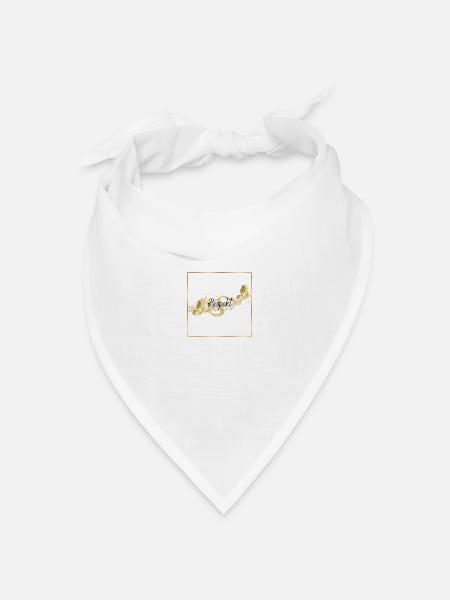 Respekt - Bandana Dreieckstuch - Weiß