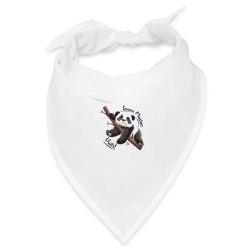 Snooze Masters vereinigt euch! - Bandana Dreieckstuch - Weiß - Vorne