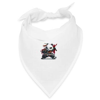Blutiger Ronin - Bandana Dreieckstuch - Weiß - Vorne