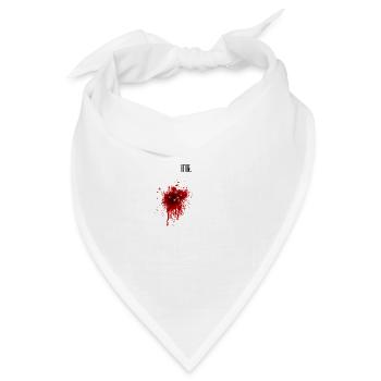 Es geht mir gut - Bandana Dreieckstuch - Weiß - Vorne