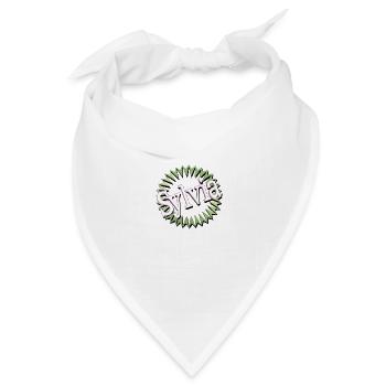 sylvia2 - Bandana Dreieckstuch - Weiß - Vorne