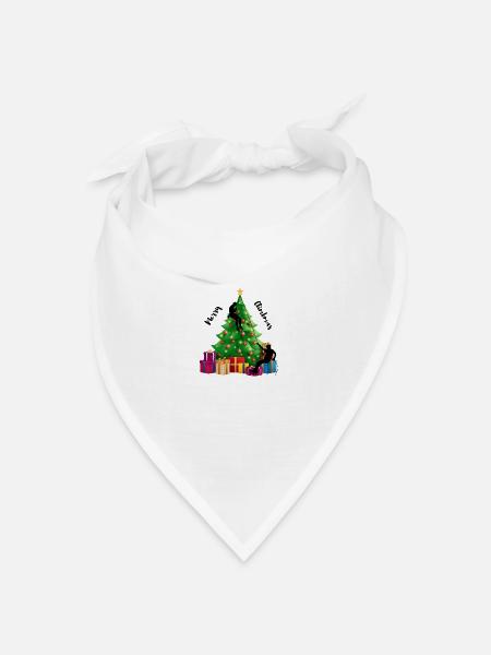 Happy Climbmass - Bandana Dreieckstuch - Weiß