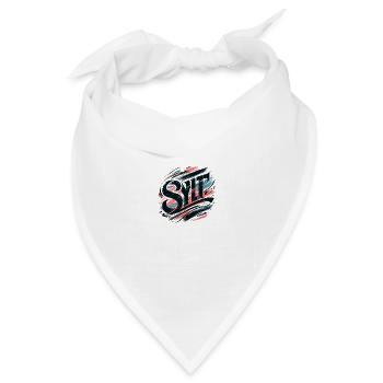Sylt - Nordsee - Deutschland - Kampen - Insel - Bandana Dreieckstuch - Weiß - Vorne