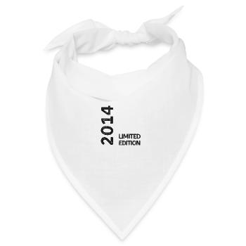2014 Limitierte Auflage - Bandana Dreieckstuch - Weiß - Vorne