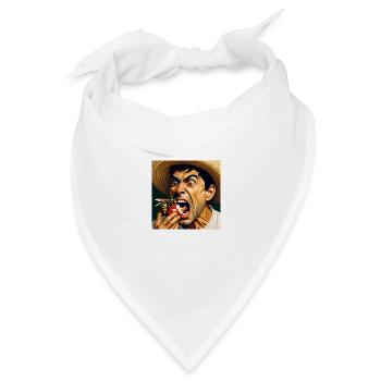 Waps ! - Bandana Dreieckstuch - Weiß - Vorne
