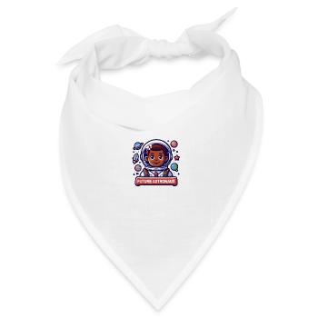 FUTURISTISCHER ASTRONAUTEN-TREND - Bandana Dreieckstuch - Weiß - Vorne