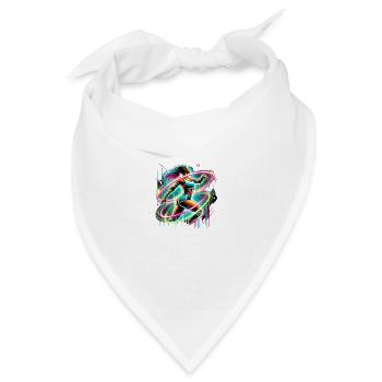 Reifen Turnerin - Bandana Dreieckstuch - Weiß - Vorne