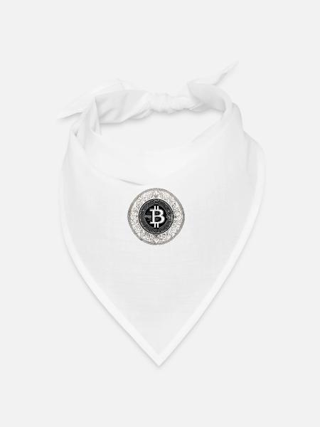 I AM Bitcoin - Bandana Dreieckstuch - Weiß