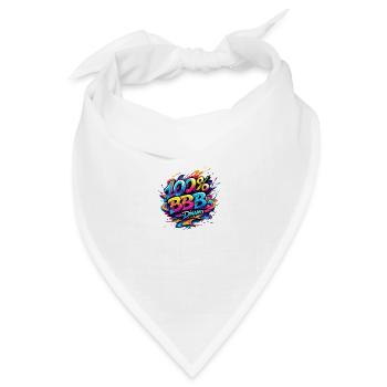 Dinamo zagreb purgeri kroatien bad blue jungs BBB - Bandana Dreieckstuch - Weiß - Vorne