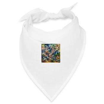 Design Marc Chagall - Bandana Dreieckstuch - Weiß - Vorne