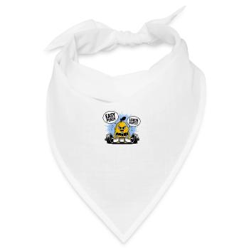 Easy Peasy Lemon Squeezy - Lustiges Lemon Gym Workout - Bandana Dreieckstuch - Weiß - Vorne