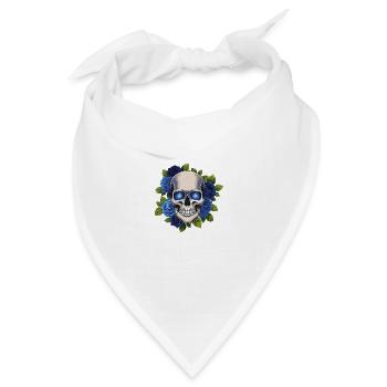Blue Reaper - Bandana Dreieckstuch - Weiß - Vorne