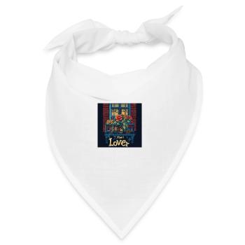 Plant lover - Bandana Dreieckstuch - Weiß - Vorne