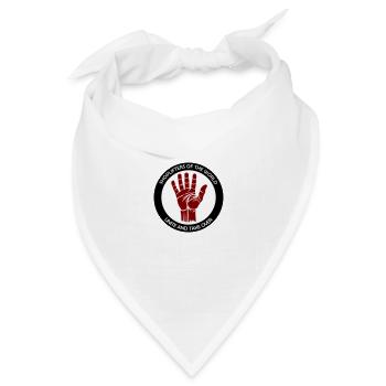 Ladendiebe vereinigt euch! - Bandana Dreieckstuch - Weiß - Vorne