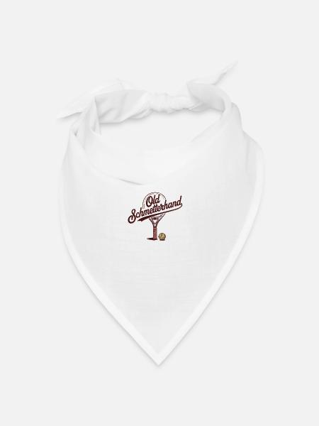 Old Schmetterhand 2 - Bandana Dreieckstuch - Weiß