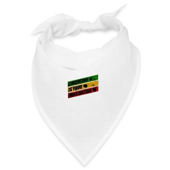 Limitation - Bandana Dreieckstuch - Weiß - Vorne