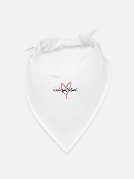 Kindergarten - Bandana Dreieckstuch - Weiß