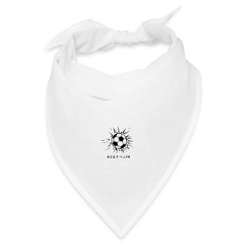 Fußball Kids Next Icon - Next Soccer Pro - Bandana Dreieckstuch - Weiß - Vorne