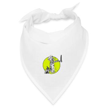 Beruf Maler Retro - Bandana Dreieckstuch - Weiß - Vorne