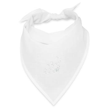 seifenblasen - Bandana Dreieckstuch - Weiß - Vorne