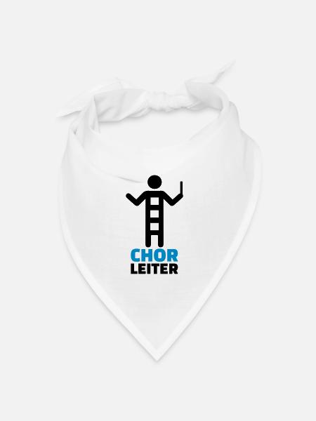Chor - Bandana Dreieckstuch - Weiß
