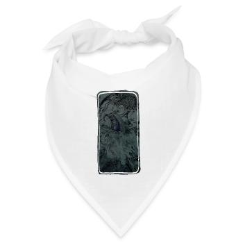 Rabe - Bandana Dreieckstuch - Weiß - Vorne