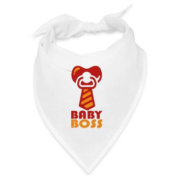 Baby Baby Chef - Bandana Dreieckstuch - Weiß - Vorne