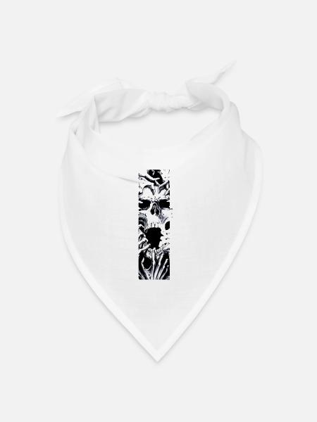 Happy halloween - Bandana Dreieckstuch - Weiß