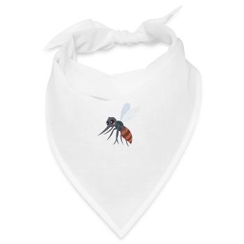 Moskito - Bandana Dreieckstuch - Weiß - Vorne
