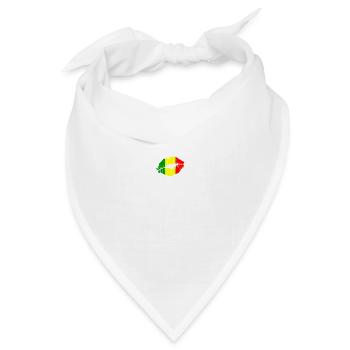 Mali Flagge Land Einheimische Abstammung Stolz Frauen - Bandana Dreieckstuch - Weiß - Vorne