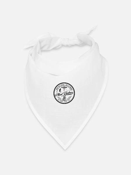 Mont Ventoux, Rennrad, Radsport, Fahrrad - Bandana Dreieckstuch - Weiß