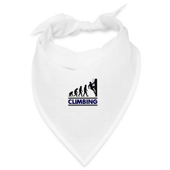 Klettern Evolution Climber - Bandana Dreieckstuch - Weiß - Vorne